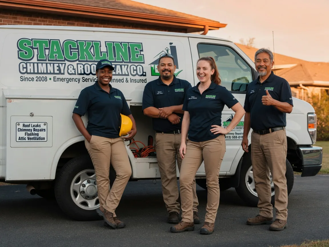 Chimney flashing repair company in Stetsonville, WI